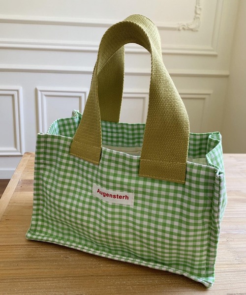 VIBGYOR(ヴィブジョー)の「Liaa/ランチバッグ ミニトートバッグ A18176(トートバッグ・レディース・その他6/その他3/その他5/その他4/グリーン/ピンク/ホワイト系4/その他1/その他2/ホワイト系1/ホワイト系2/ブルー/ホワイト系3・FREE)」の6枚目の写真