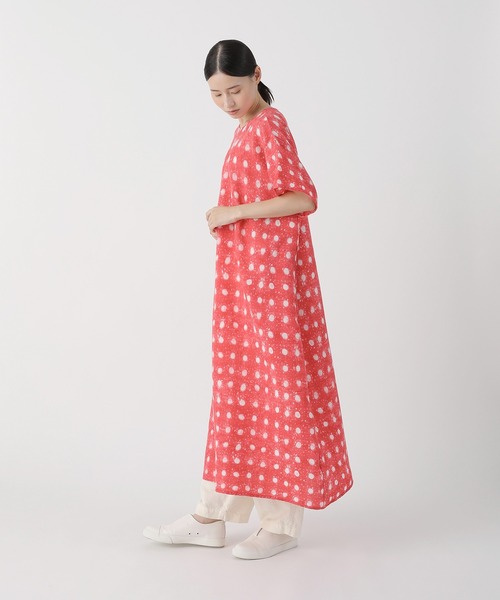 Plantation(プランテーション)の「スミドットYOORYUU PT / ワンピース / (O)(ワンピース・レディース・ダークグレー/ピンク/ライトグレー・M size)」の6枚目の写真