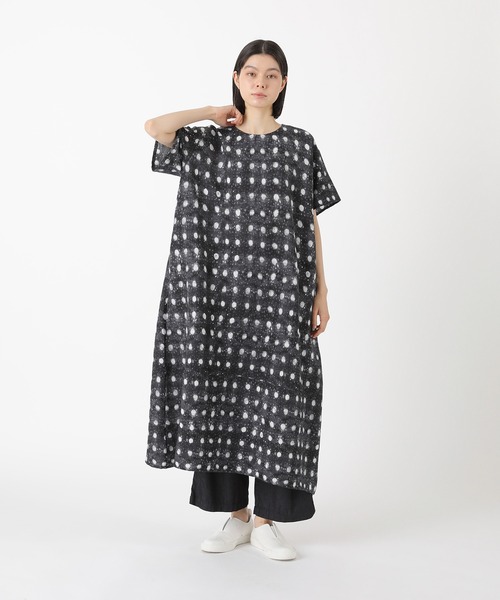 Plantation(プランテーション)の「スミドットYOORYUU PT / ワンピース / (O)(ワンピース・レディース・ダークグレー/ピンク/ライトグレー・M size)」の11枚目の写真