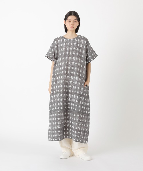 Plantation(プランテーション)の「スミドットYOORYUU PT / ワンピース / (O)(ワンピース・レディース・ダークグレー/ピンク/ライトグレー・M size)」の7枚目の写真