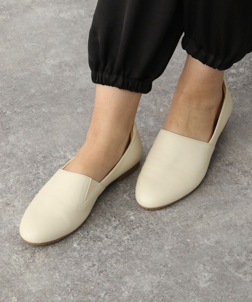 FOUND GOOD（ファウンドグッド）の「スリッポンスラットシューズ（スニーカー・レディース・ホワイト系5/グレー系2/ブラック・M/S/XL/L）」の22枚目の写真