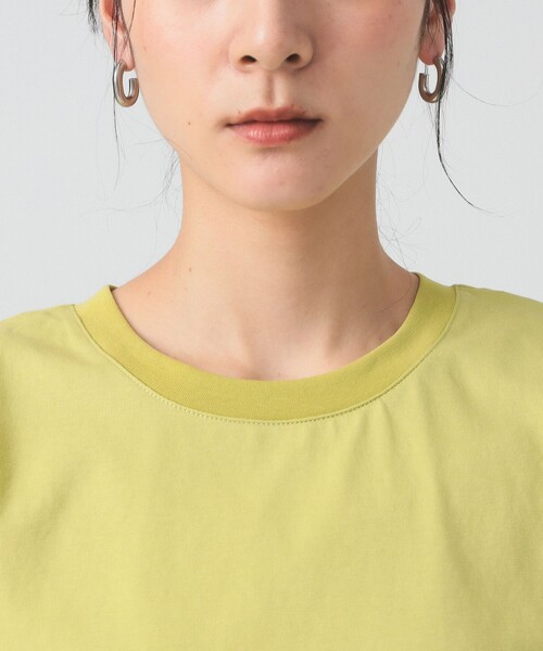 Ray BEAMS（レイビームス）の「ショルダー パッド フレンチスリーブ Tシャツ（Tシャツ/カットソー・レディース・ミント/ホワイト/ブラック・ONE SIZE）」の22枚目の写真