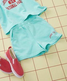 【KIDS】ミニ裏毛ロゴショートパンツ　326492