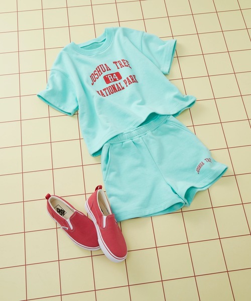 LEPSIM（レプシィム）の「【KIDS】ミニ裏毛ロゴショートパンツ　326492（その他パンツ・キッズ・ブルー/グレー・120/140）」の13枚目の写真