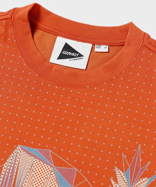 and wander（アンドワンダー）の「YOSEMITE GRAPHIC TEE｜ヨセミテグラフィックTシャツ UNISEX（Tシャツ/カットソー・メンズ・ホワイト/ブラック/レッド・XS/S/M/L/XL/XXL）」の22枚目の写真