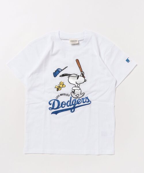 PEANUTS×MLB】オリジナルデザイン KIDS Tシャツ ヤンキース