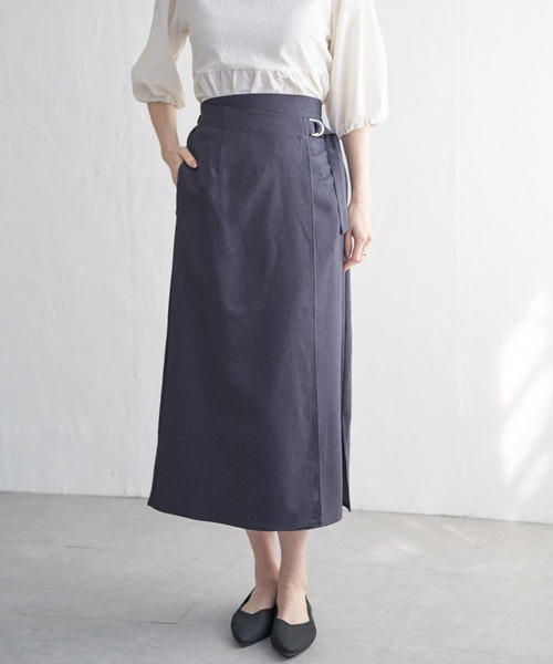 MAX MARA【関税送料込】リネンとシルクのラップスカート org.jpg