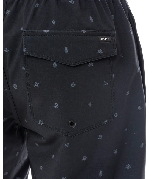 RVCA(ルーカ)の「RVCA メンズ ELASTIC BS ボードショーツ 【2025年春夏モデル】/ルーカウエストゴムサーフトランクス・ボードショーツ・バギーショーツ(水着)(水着・メンズ・ブラック/ブラック×ホワイト/ブルー系その他/イエロー・SMALL/MEDIUM/LARGE/X-LARGE)」の19枚目の写真