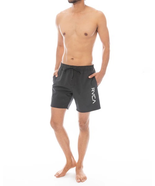 RVCA(ルーカ)の「RVCA メンズ ELASTIC BS ボードショーツ 【2025年春夏モデル】/ルーカウエストゴムサーフトランクス・ボードショーツ・バギーショーツ(水着)(水着・メンズ・ブラック/ブラック×ホワイト/ブルー系その他/イエロー・SMALL/MEDIUM/LARGE/X-LARGE)」の22枚目の写真