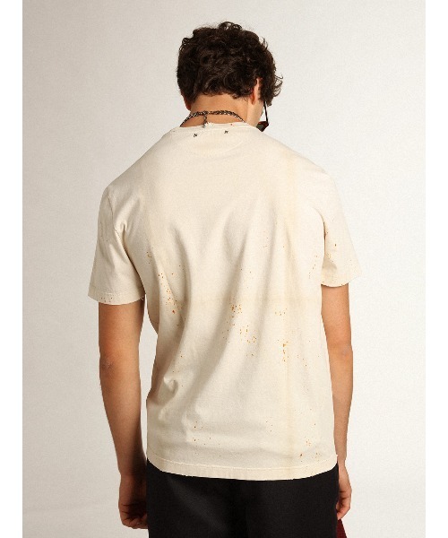 Journey Spotted T-shirts(Tシャツ/カットソー)|GOLDEN GOOSE Journey Spotted T-shirts(Tシャツ/カットソー)|GOLDEN GOOSE