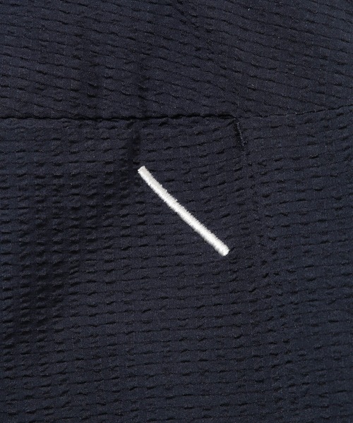 Saturdays Golf（サタデーズゴルフ）の「Seersucker Cropped Pants（その他パンツ・メンズ・ネイビー/ブラック・S/XL/L/M）」の5枚目の写真