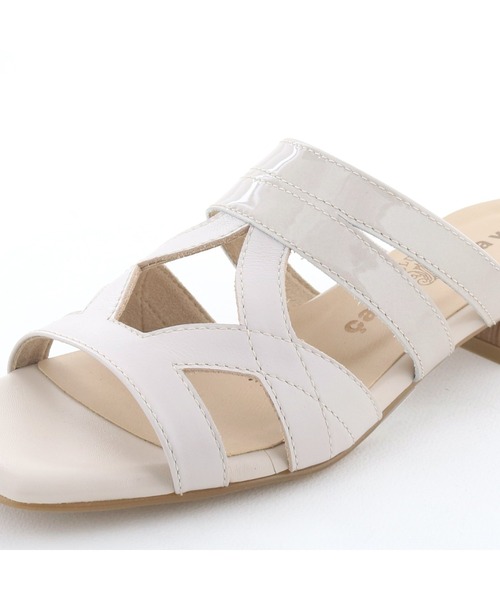 cava cava（サヴァサヴァ）の「ローヒールミュールサンダル　3720555（サンダル・レディース・ブラック/ラベンダー/ライトベージュ・24.5cm/24cm/23.5cm/23cm/22.5cm）」の14枚目の写真