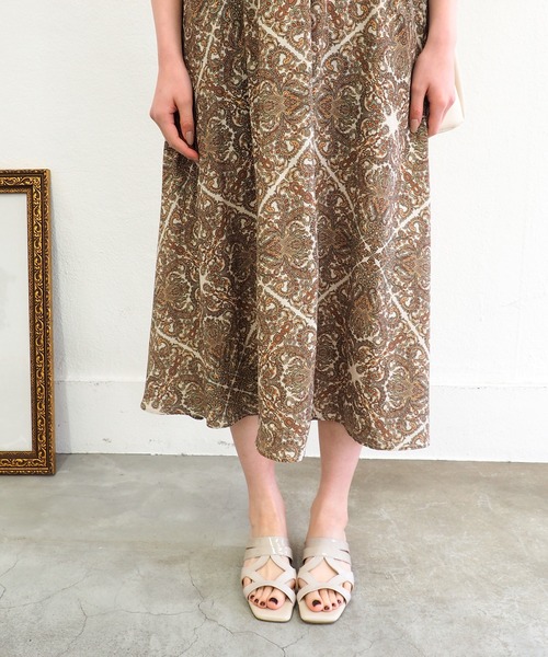 cava cava（サヴァサヴァ）の「ローヒールミュールサンダル　3720555（サンダル・レディース・ブラック/ラベンダー/ライトベージュ・24.5cm/24cm/23.5cm/23cm/22.5cm）」の15枚目の写真