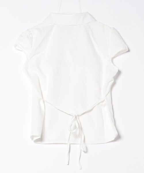 VIBGYOR（ヴィブジョー）の「【LAMPOON】シャーリングシャツ（シャツ/ブラウス・レディース・ブラック/ホワイト・LARGE/MEDIUM/SMALL）」の10枚目の写真