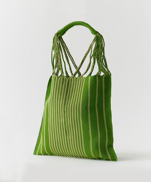 OJO DE MEX(オホデメックス)の「OJO DE MEX/オホデメックス Cotton Fold bag Mini フォールドミニトートバック(トートバッグ・レディース・イエロー/ピンク/グリーン/カーキブラウン・FREE)」の8枚目の写真