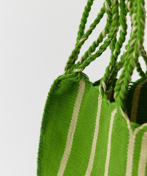 OJO DE MEX(オホデメックス)の「OJO DE MEX/オホデメックス Cotton Fold bag Mini フォールドミニトートバック(トートバッグ・レディース・イエロー/ピンク/グリーン/カーキブラウン・FREE)」の11枚目の写真