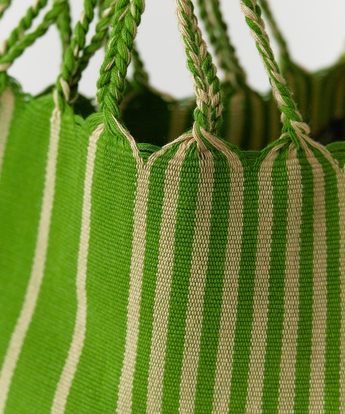 OJO DE MEX(オホデメックス)の「OJO DE MEX/オホデメックス Cotton Fold bag Mini フォールドミニトートバック(トートバッグ・レディース・イエロー/ピンク/グリーン/カーキブラウン・FREE)」の12枚目の写真