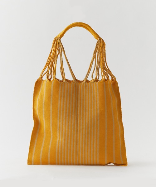 OJO DE MEX(オホデメックス)の「OJO DE MEX/オホデメックス Cotton Fold bag Mini フォールドミニトートバック(トートバッグ・レディース・イエロー/ピンク/グリーン/カーキブラウン・FREE)」の22枚目の写真