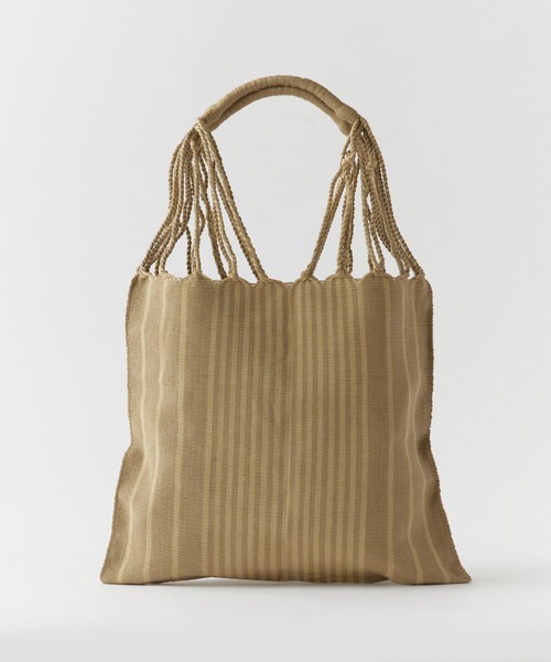 OJO DE MEX(オホデメックス)の「OJO DE MEX/オホデメックス Cotton Fold bag Mini フォールドミニトートバック(トートバッグ・レディース・イエロー/ピンク/グリーン/カーキブラウン・FREE)」の19枚目の写真