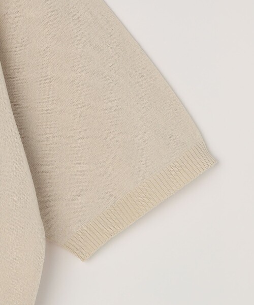 SHIPS any(シップス エニィ)の「SHIPS any:〈手洗い可能〉リネンミックス ハイゲージ ニット スキッパー ポロシャツ◇(ポロシャツ・メンズ・ネイビー/ブラック/オフホワイト/チャコールグレー/ダークブルー・MEDIUM/LARGE)」の14枚目の写真