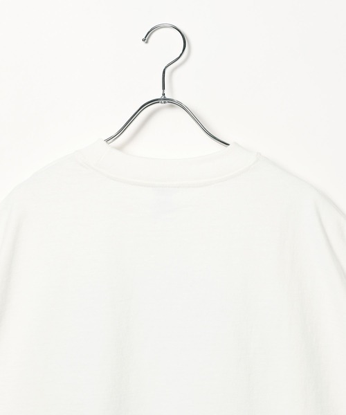 Russell Athletic（ラッセルアスレティック）の「【RUSSELL ATHLETIC (ラッセルアスレティック）】別注ロゴTシャツ（Tシャツ/カットソー・レディース・オフホワイト/チャコール/オレンジ・FREE）」の17枚目の写真