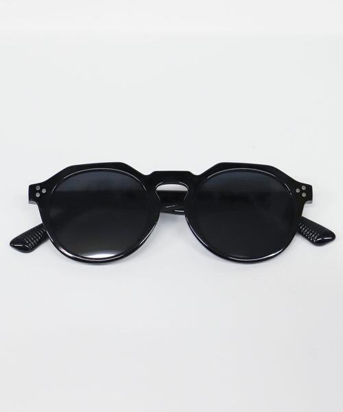 WEGO（ウィゴー）の「WEGO/カラーレンズクラウンパントアイウェア（サングラス・レディース・ブルー/ブラック系その他/その他1/ブラウン/ブラック・FREE）」の2枚目の写真