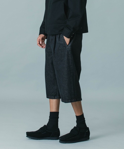SILAS(サイラス)の「SHORT BAGGY PANTS(その他パンツ・メンズ・インディゴブルー/ブラック・M/L)」の6枚目の写真