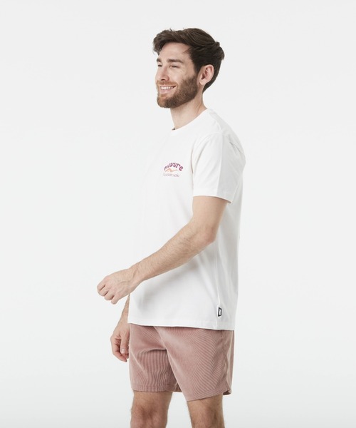 PICTURE ORGANIC CLOTHING(ピクチャーオーガニッククロージング)の「【PICTURE/ピクチャー】D&S DOLOMITI TEE ワンポイント バックプリント Tシャツ(Tシャツ/カットソー・メンズ・ホワイト・LARGE/MEDIUM)」の2枚目の写真