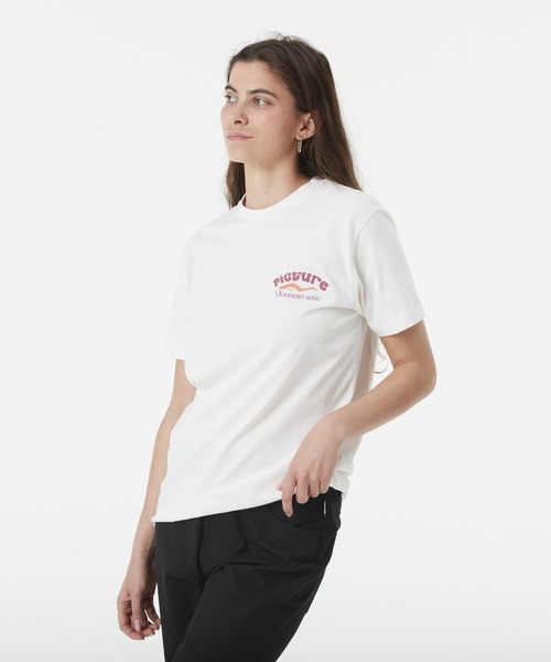 PICTURE ORGANIC CLOTHING(ピクチャーオーガニッククロージング)の「【PICTURE/ピクチャー】D&S DOLOMITI TEE ワンポイント バックプリント Tシャツ(Tシャツ/カットソー・メンズ・ホワイト・LARGE/MEDIUM)」の4枚目の写真