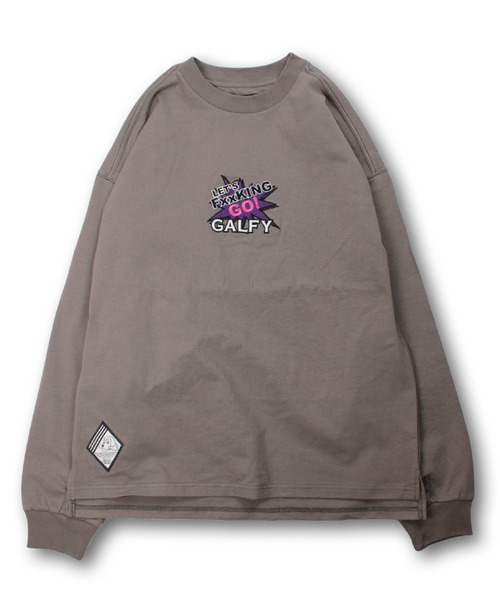 GALFY(ガルフィー)の「【GALFY/ガルフィー】 LFG!! ロン T(Tシャツ/カットソー・メンズ・ブラック/パープル/グレー・L/XL)」の5枚目の写真