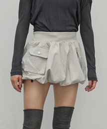 uyu. | カーゴバルーンミニスカート(スカート)