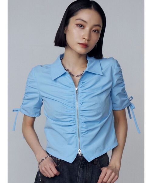 EMODA（エモダ）の「ボールウェーブチェーンネックレス（ピアス（両耳用）・レディース・シルバー/ゴールド・FREE）」の6枚目の写真