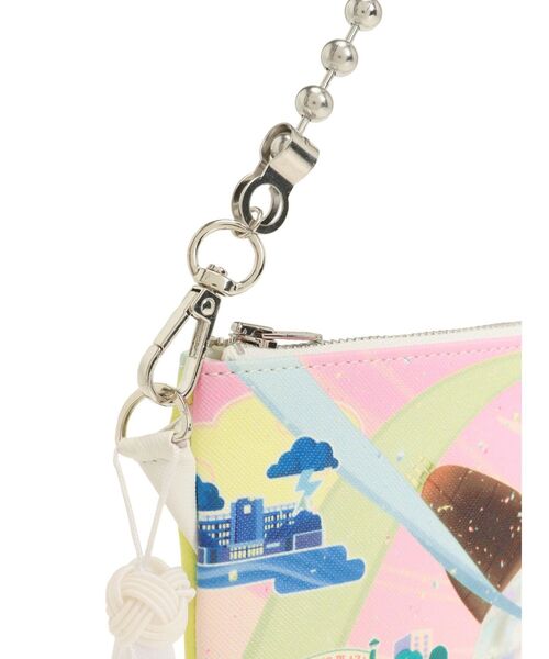 jouetie（ジュエティ）の「【TVアニメ『らんま1/2』jouetie】シーンポーチ（ハンドバッグ・レディース・オフホワイト/ブルー/レッド・FREE）」の6枚目の写真