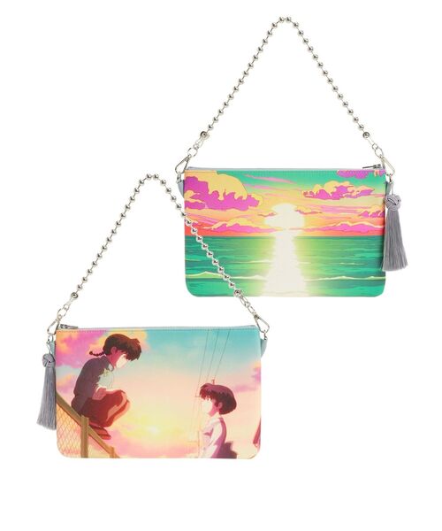 jouetie（ジュエティ）の「【TVアニメ『らんま1/2』jouetie】シーンポーチ（ハンドバッグ・レディース・オフホワイト/ブルー/レッド・FREE）」の12枚目の写真