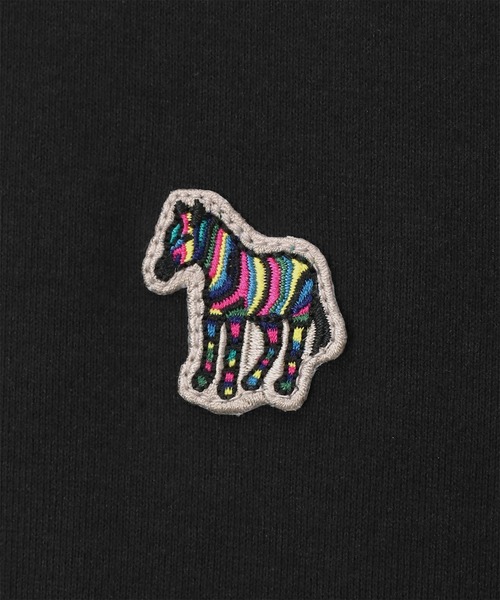 PS Paul Smith（ピーエスポールスミス）の「"Sports Stripe Zebra" ワンポイント 半袖Tシャツ / 553512 011R（Tシャツ/カットソー・メンズ・ホワイト/ブラック・MEDIUM/SMALL/LARGE/XX-LARGE/X-LARGE）」の6枚目の写真