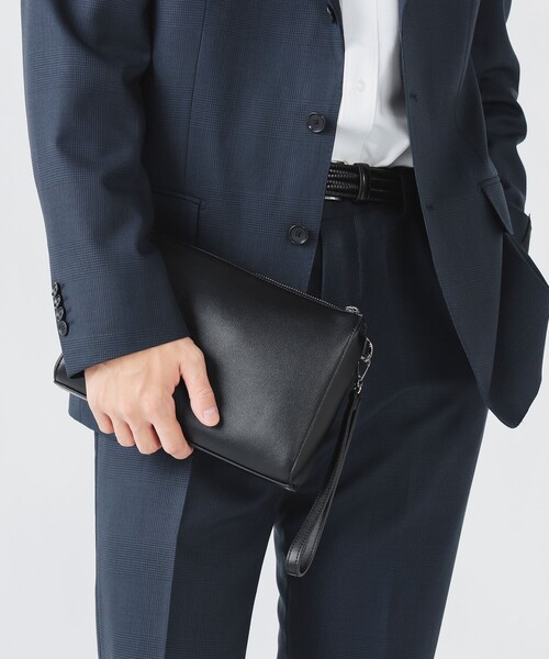 BEAMS HEART(ビームスハート)の「2WAY クラッチバッグ(ショルダーバッグ・メンズ・ブラック・ONE SIZE)」の1枚目の写真
