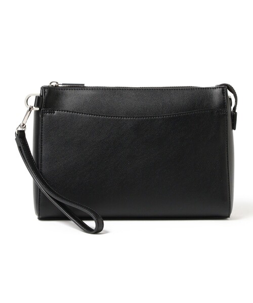 BEAMS HEART(ビームスハート)の「2WAY クラッチバッグ(ショルダーバッグ・メンズ・ブラック・ONE SIZE)」の5枚目の写真