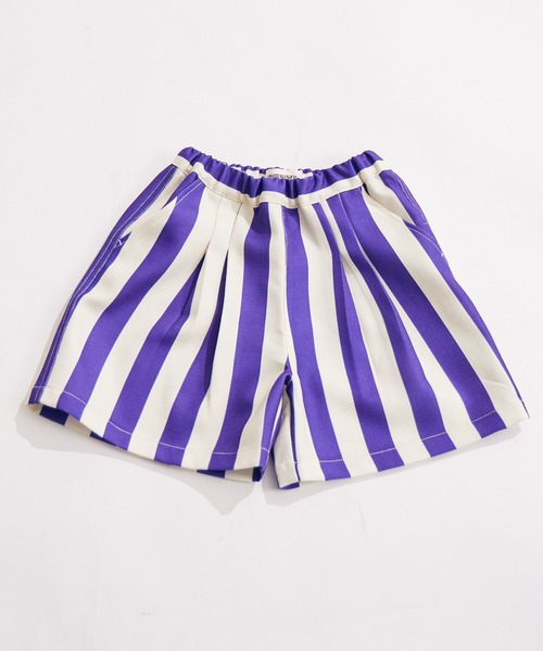 PAIRMANON STREET(ペアマノンストリート)の「【PAIRMANON STREET】ムラ織 総柄 タックショートパンツ(その他パンツ・キッズ・ブラック系その他/レッド系その他2/イエロー系その他/ホワイト/レッド/パープル・160/90/100/150/110/120/140/130)」の11枚目の写真