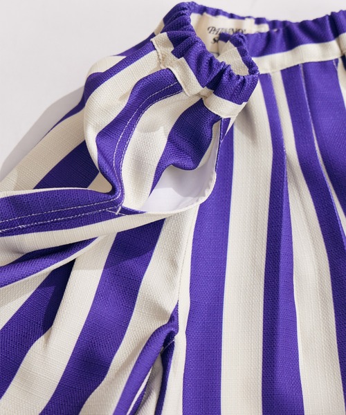 PAIRMANON STREET(ペアマノンストリート)の「【PAIRMANON STREET】ムラ織 総柄 タックショートパンツ(その他パンツ・キッズ・ブラック系その他/レッド系その他2/イエロー系その他/ホワイト/レッド/パープル・160/90/100/150/110/120/140/130)」の13枚目の写真