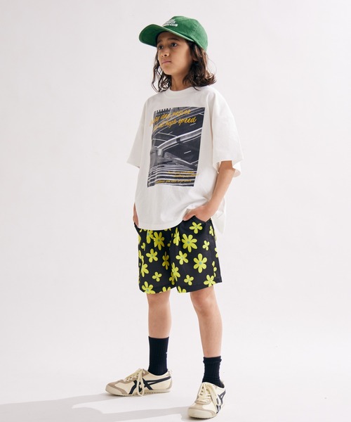 PAIRMANON STREET(ペアマノンストリート)の「【PAIRMANON STREET】ムラ織 総柄 タックショートパンツ(その他パンツ・キッズ・ブラック系その他/レッド系その他2/イエロー系その他/ホワイト/レッド/パープル・160/90/100/150/110/120/140/130)」の17枚目の写真