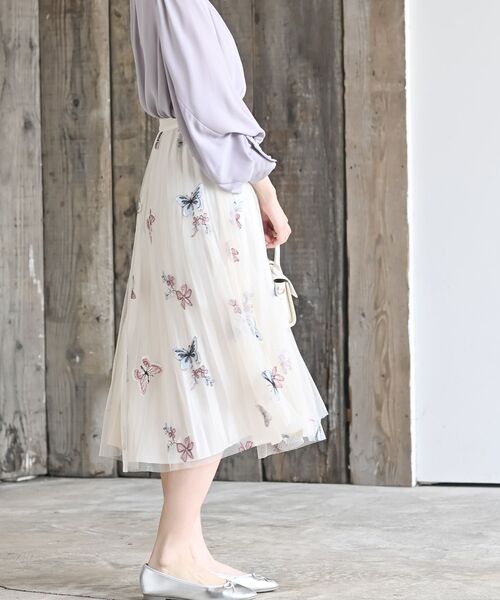 rps（アールピーエス）の「バタフライチュールスカート（スカート・レディース・ブラック/アイボリー・フリー）」の22枚目の写真