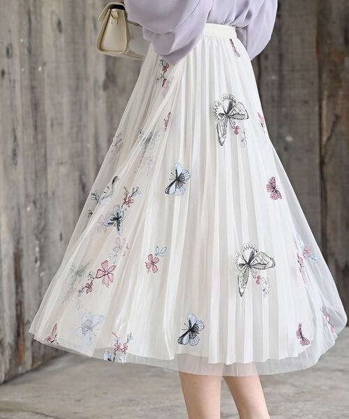 rps（アールピーエス）の「バタフライチュールスカート（スカート・レディース・ブラック/アイボリー・フリー）」の7枚目の写真