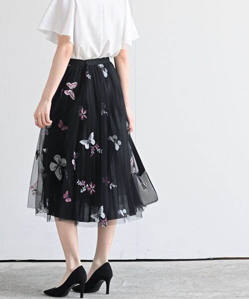 rps（アールピーエス）の「バタフライチュールスカート（スカート・レディース・ブラック/アイボリー・フリー）」の12枚目の写真