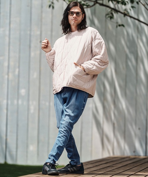 CAMBIO(カンビオ)の「mp13797- Stretch Denim Ribbed Hem Pants デニムパンツ(デニムパンツ・メンズ・ライトインディゴブルー/ダークインディゴブルー・S/M/L)」の7枚目の写真