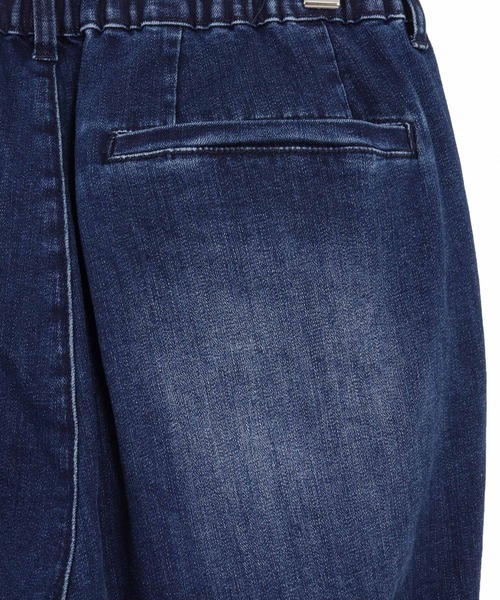 CAMBIO(カンビオ)の「mp13797- Stretch Denim Ribbed Hem Pants デニムパンツ(デニムパンツ・メンズ・ライトインディゴブルー/ダークインディゴブルー・S/M/L)」の22枚目の写真