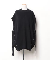 MAISON SPECIAL 半袖ニット 黒 MAISON SPECIAL 「MAISON SPECIAL」 半袖ニット 2 ブラック