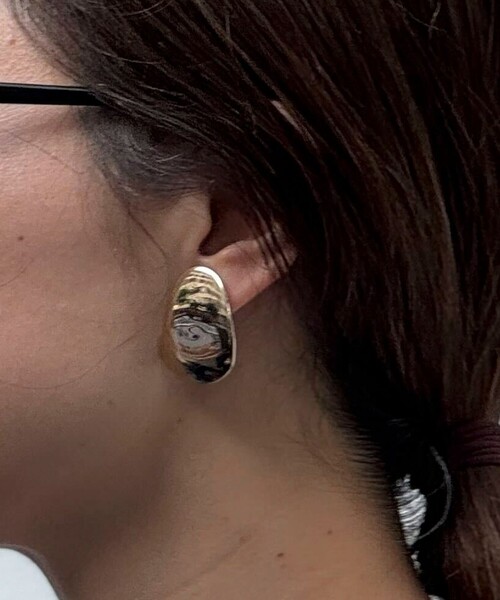 NOLLEY’S(ノーリーズ)の「【grace grace/グラスグラス】ピアット イヤリング(イヤリング・レディース・シルバー/ゴールド・FREE)」の9枚目の写真