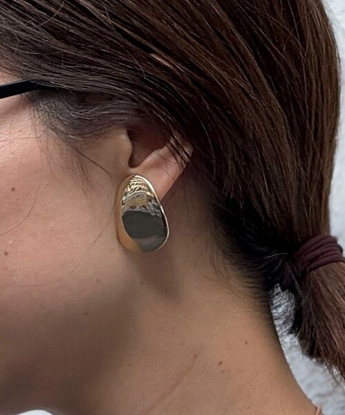 NOLLEY’S(ノーリーズ)の「【grace grace/グラスグラス】ピアット イヤリング(イヤリング・レディース・シルバー/ゴールド・FREE)」の10枚目の写真