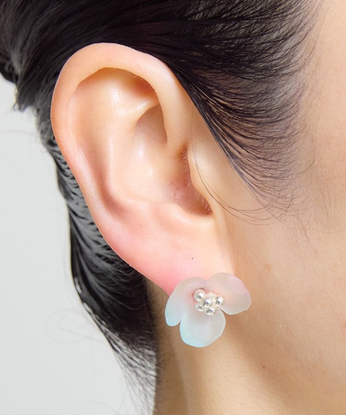 Zoule ゾーラ：Soleaシリーズ anthus ピアス（ピアス（両耳用