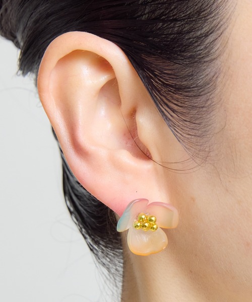 Zoule ゾーラ：Soleaシリーズ anthus ピアス（ピアス（両耳用